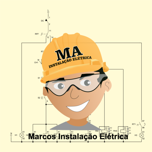 PARTIDA DE BOMBA ESTRELA TRIÂNGULO MANUAL E AUTOMÁTICO POR RELÉ DE NÍVEL INFERIOR E SUPERIOR -  CIRCUITO DE COMANDO 220V MONOFÁSICO - Image 3